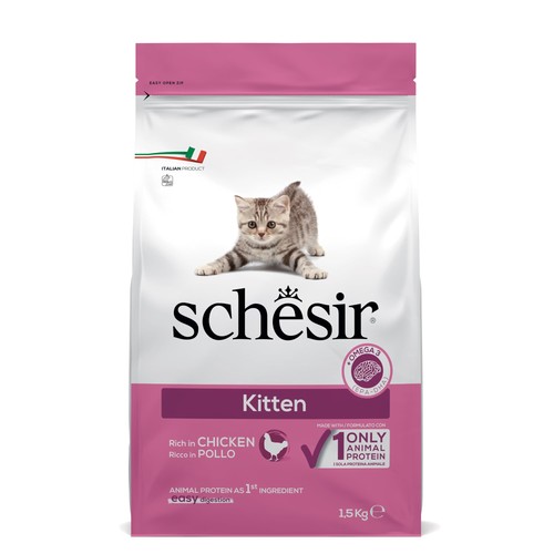 Schesir kitten alimento - schesir,