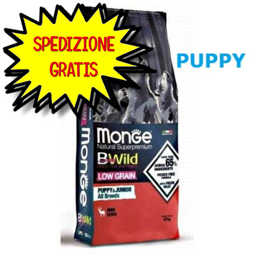 Monge cane crocchetta bwild - monge,
